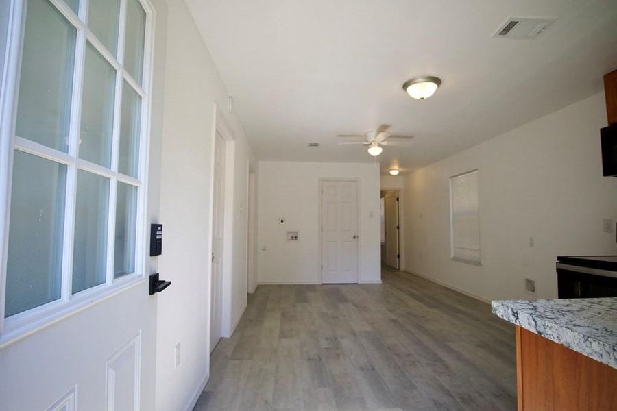 Spacious, unfurnished interior of a new home in , Log Cabin (Image 18). Spacious, unfurnished interior of a new home in , Log Cabin (Image 18).