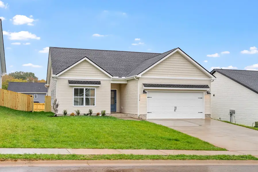 Representative exterior photo of a completed home built from the Cumberland by Rockwood Homes in New Hope Estates, Nashville, TN (Image 2).
