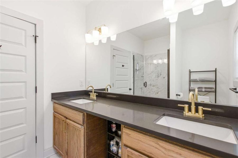 Furnished interior view inside a new home in , Clarkesville (Image 13).