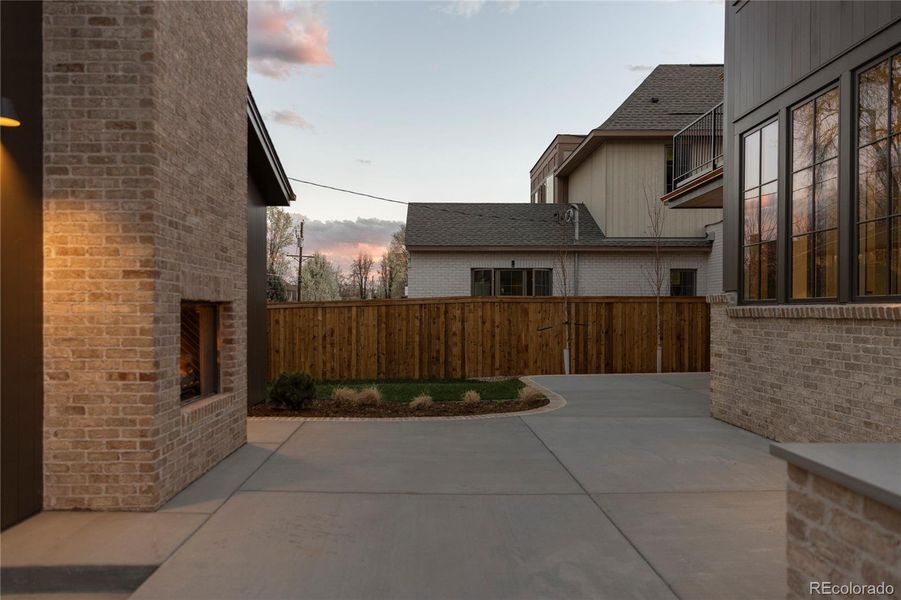 Exterior details and patio area of a home in , Denver (Image 34). Exterior details and patio area of a home in , Denver (Image 34).