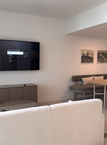 Furnished interior view inside a new home in , Miami (Image 10). Furnished interior view inside a new home in , Miami (Image 10).