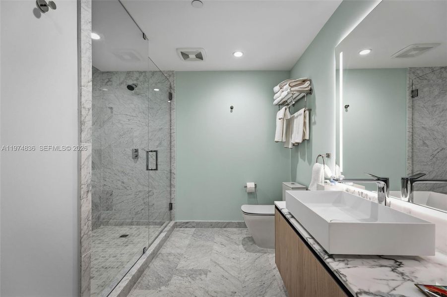 Furnished interior view inside a new home in , Bay Harbor Islands (Image 18).