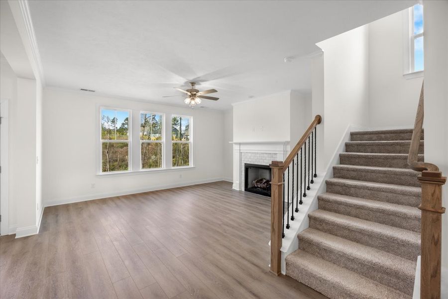 Spacious, unfurnished interior of a new home in Crawford Creek, Grovetown (Image 15).