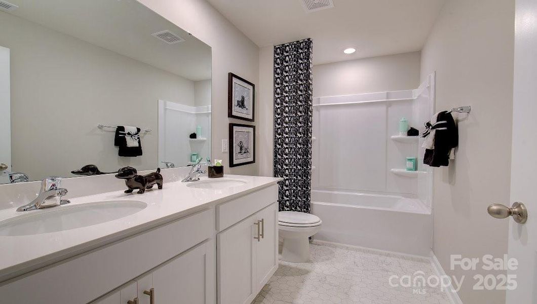 Photos are representative - model home