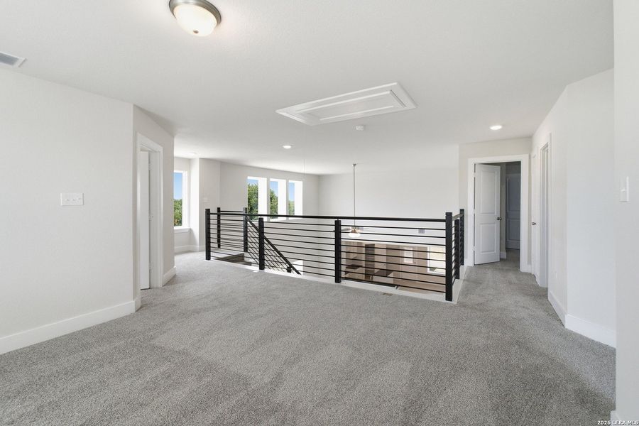 Spacious, unfurnished interior of a new home in Morgan Meadows, San Antonio (Image 30).