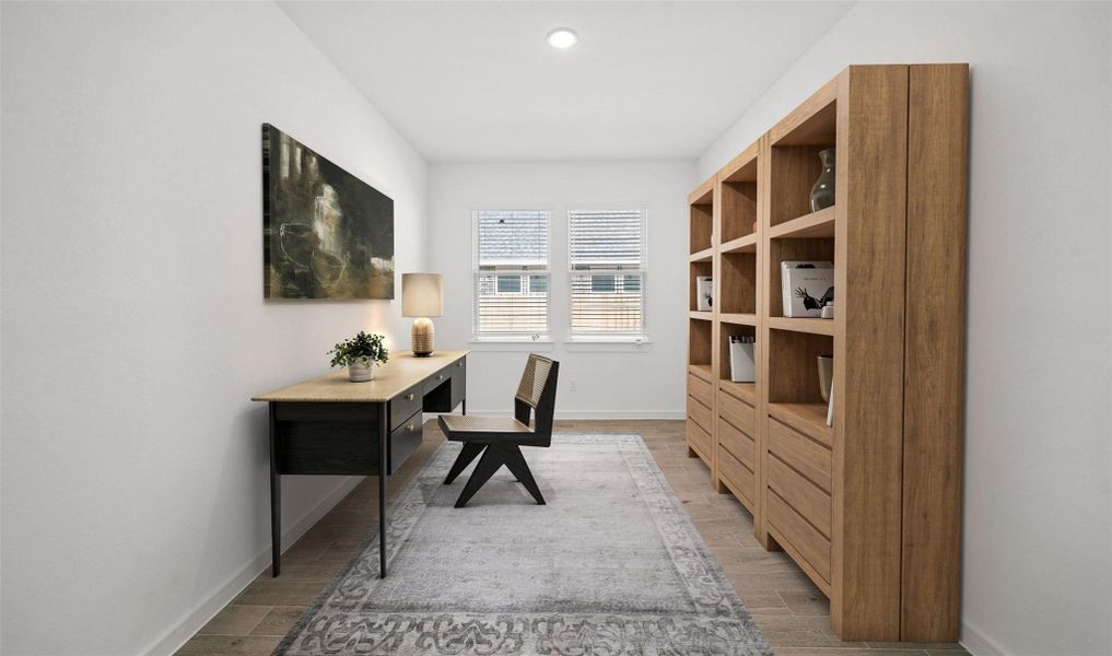 Convenient home office (*Photo not of actual home and used for illustration purposes only.)