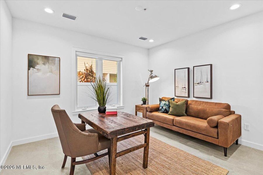 Furnished interior view inside a new home in , Jacksonville Beach (Image 47).