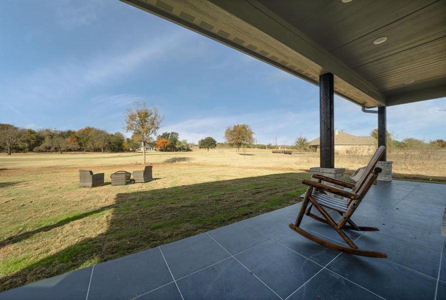 Exterior details and patio area of a home in , Whitney (Image 23). Exterior details and patio area of a home in , Whitney (Image 23).