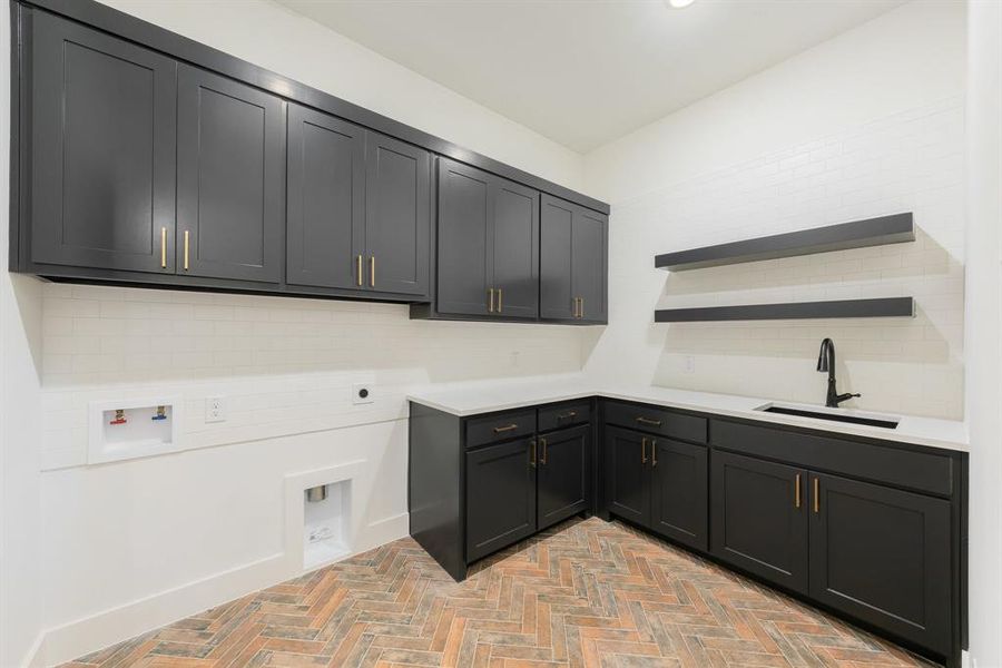 Furnished interior view inside a new home in The Resort on Eagle Mt. Lake, Fort Worth (Image 7). Furnished interior view inside a new home in The Resort on Eagle Mt. Lake, Fort Worth (Image 7).