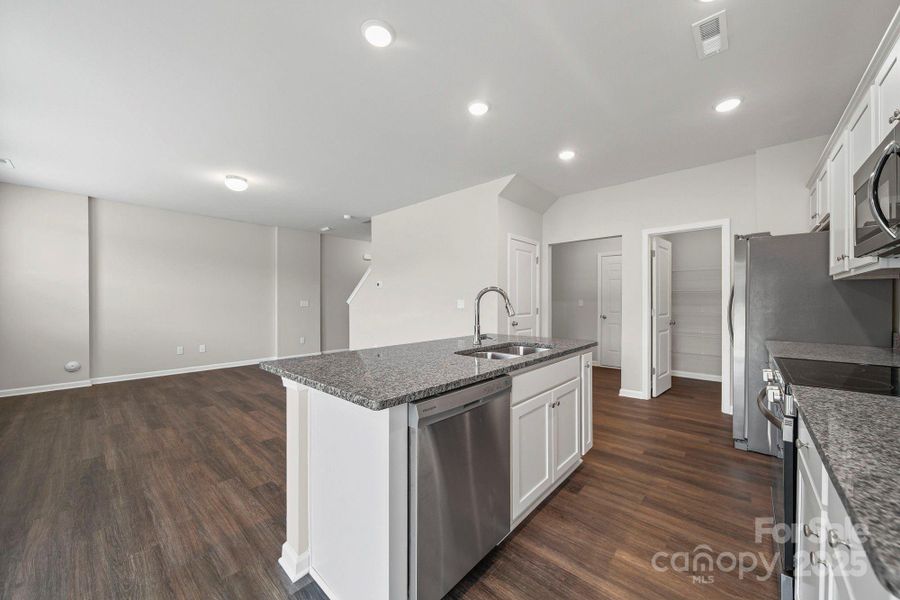 Furnished interior view inside a new home in , Statesville (Image 7).