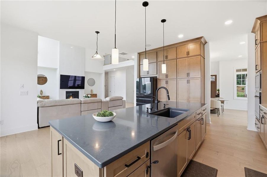 Furnished interior view inside a new home in , Woodstock (Image 31).