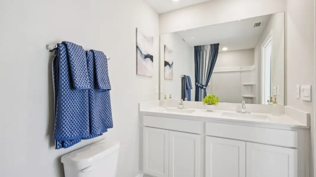 Furnished interior view inside a new home in Holloway Landing, Plant City (Image 21).