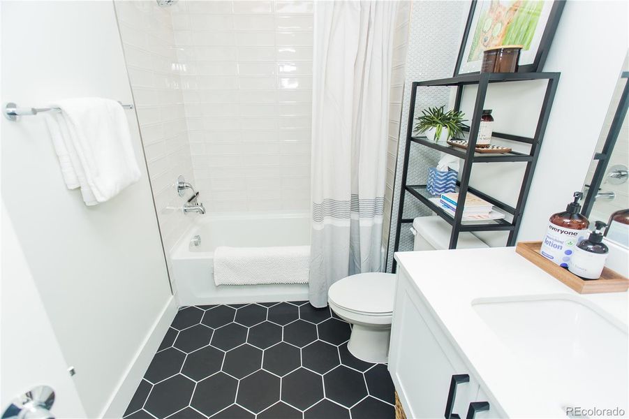 Furnished interior view inside a new home in , Denver (Image 15).