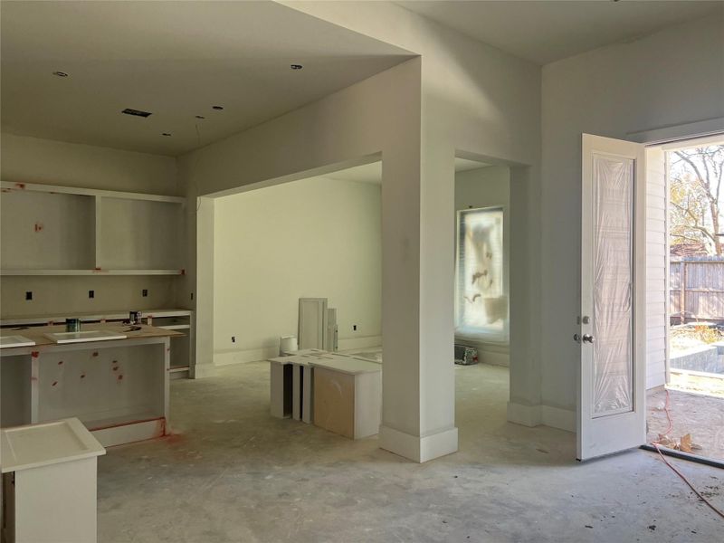 In-progress construction of a new home in , Houston, TX (Image 9).