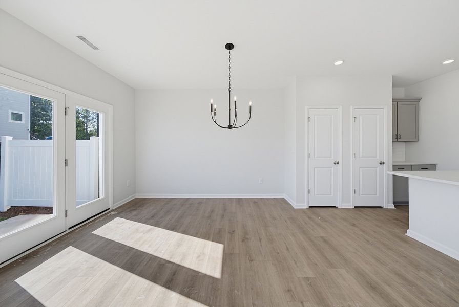 Spacious, unfurnished interior of a new home in Sweetbrier, Durham (Image 16). Spacious, unfurnished interior of a new home in Sweetbrier, Durham (Image 16).
