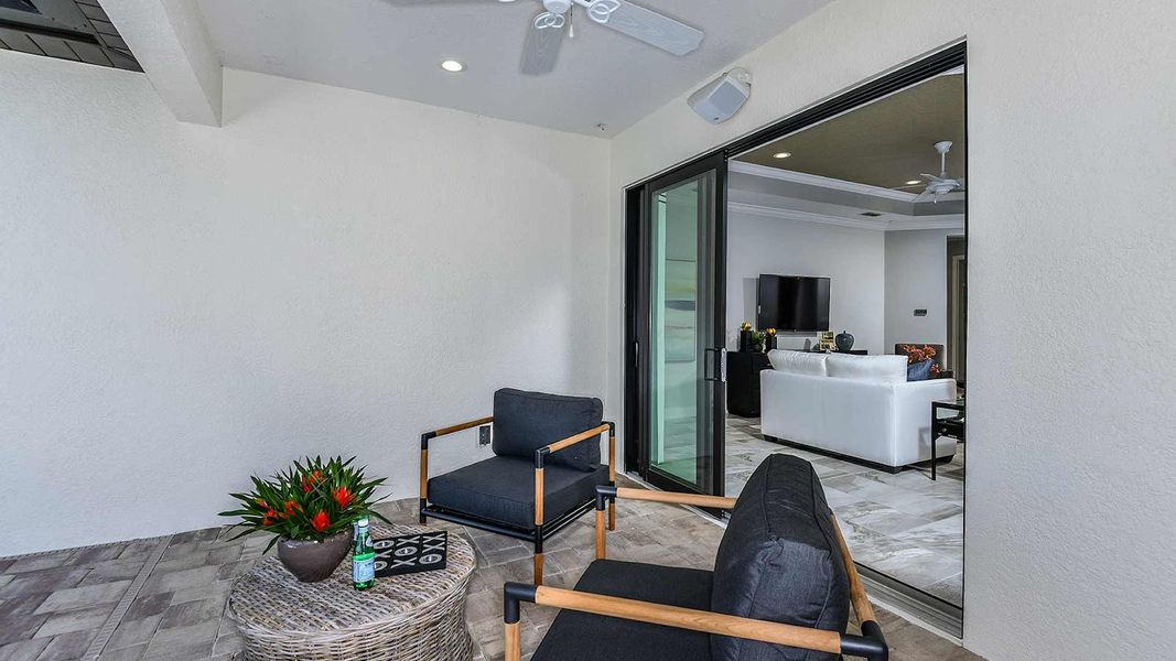 Furnished interior view inside a new home in Boca Royale Golf and Country Club at Wellen Park, Englewood (Image 13). Furnished interior view inside a new home in Boca Royale Golf and Country Club at Wellen Park, Englewood (Image 13).