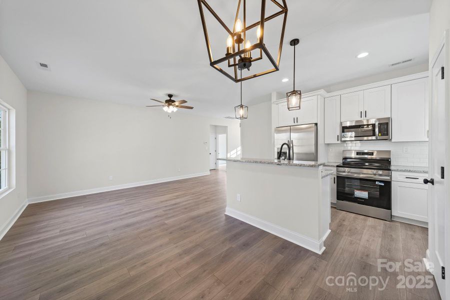 Furnished interior view inside a new home in , Monroe (Image 9).