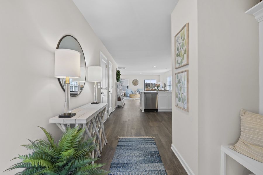 Representative furnished interior of a home built from the Alder Select N by McGuinn Homes in Broadway Lake, Anderson (Image 3).