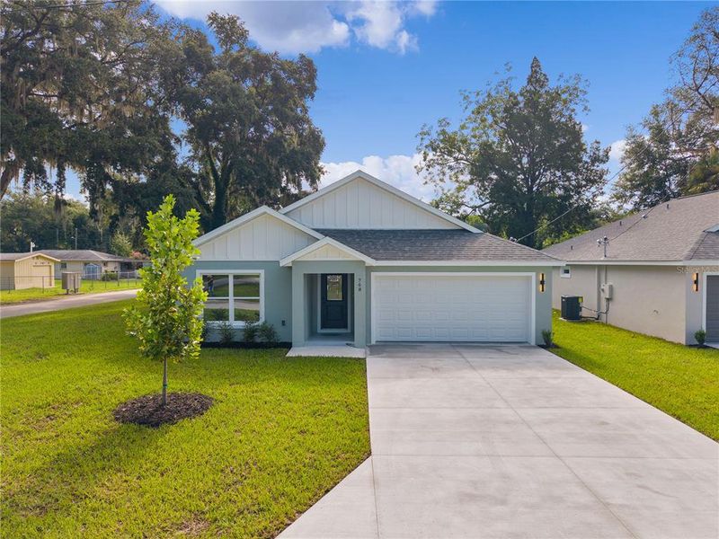 Front exterior of a new home in , Wildwood, FL, highlighting curb appeal (Image 24). Front exterior of a new home in , Wildwood, FL, highlighting curb appeal (Image 24).