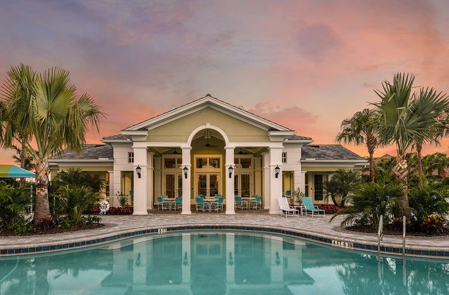 Community amenities associated with the Meadow Brook by Neal Communities in Boca Royale Golf & Country Club at Wellen Park, Englewood (Image 18).
