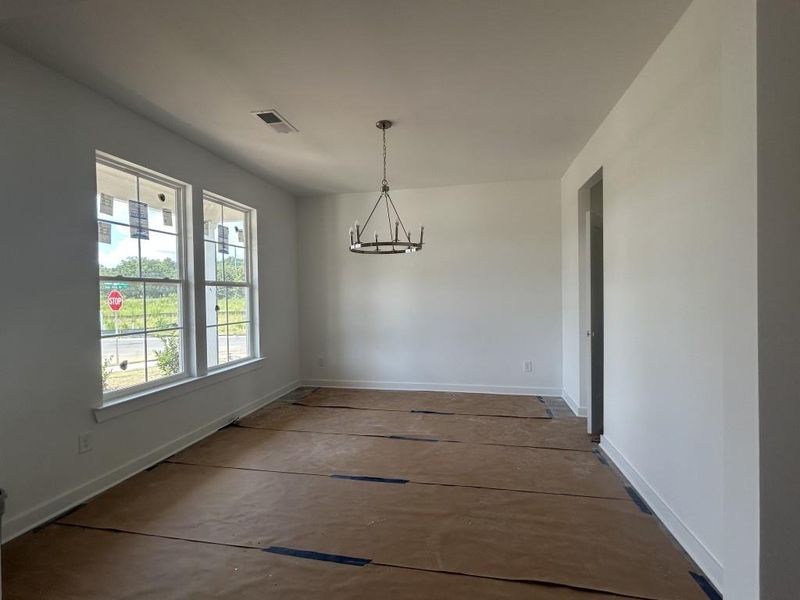 In-progress construction of a new home in Red Bird Manor, Jefferson, GA (Image 44).