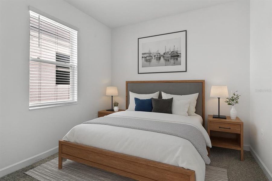 Furnished interior view inside a new home in Providence: Garden Hills Estate Collection, Davenport (Image 8).