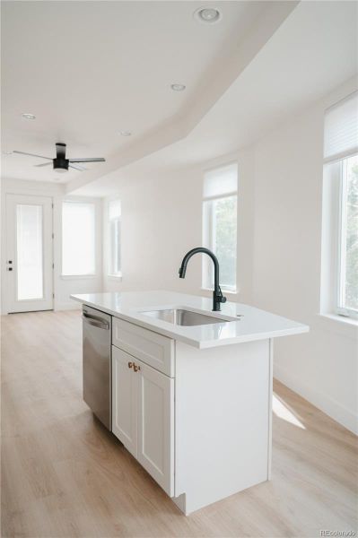 Furnished interior view inside a new home in , Denver (Image 3).