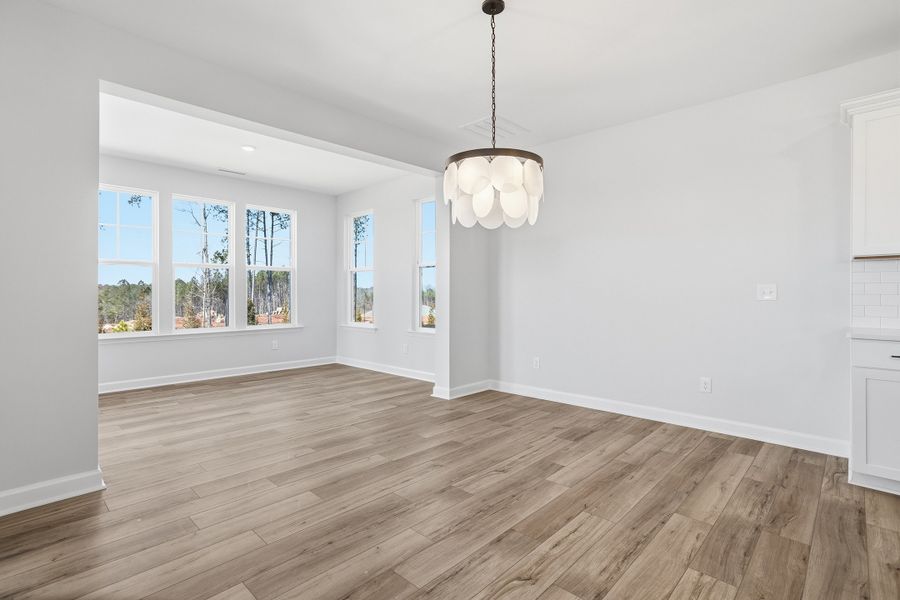 Spacious, unfurnished interior of a new home in Sweetbrier, Durham (Image 27).