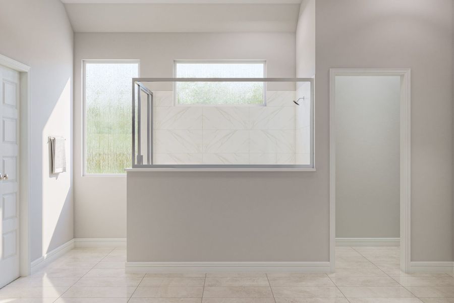 Spacious, unfurnished interior of a new home in Woodson’s Reserve, Spring (Image 16).