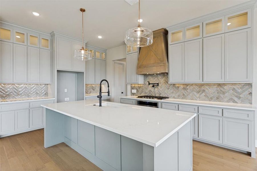 Furnished interior view inside a new home in , Weatherford (Image 4).