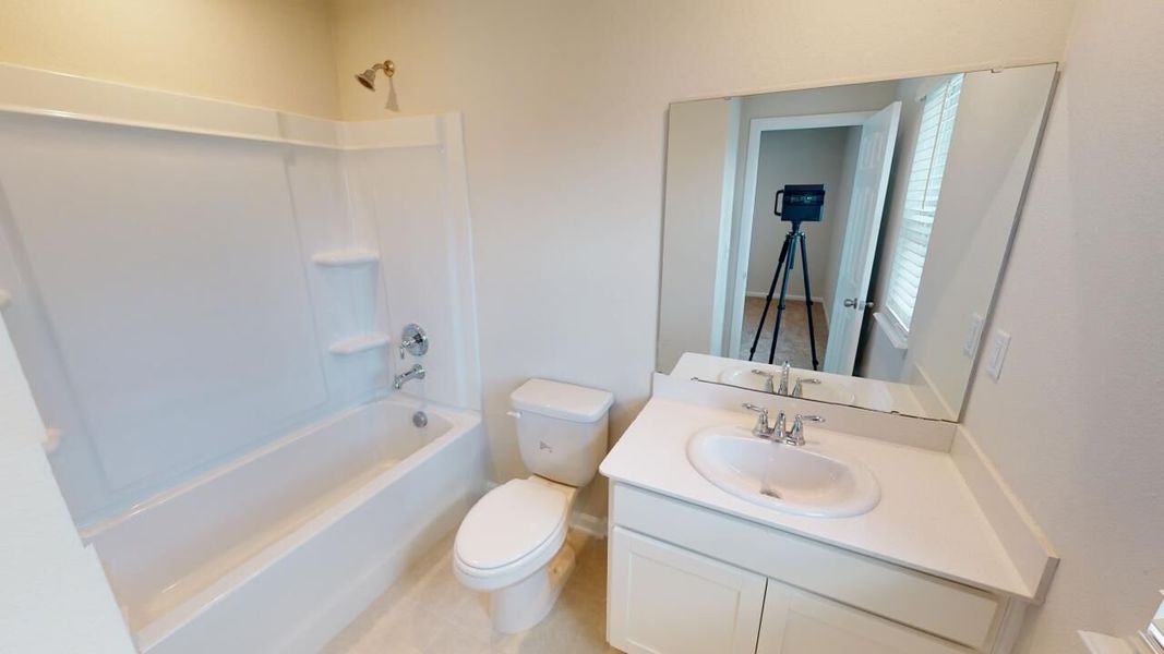 Furnished interior view inside a new home in RiverTown, St. Johns (Image 8).