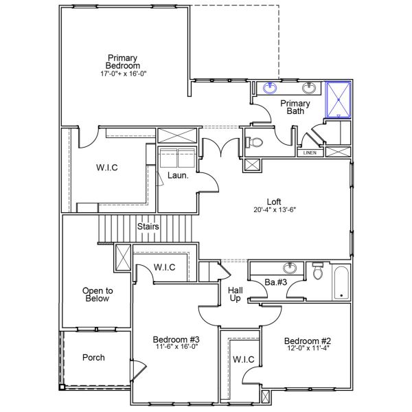 2D floor plan layout of this home in Brayden, Advance, NC (Image 3). 2D floor plan layout of this home in Brayden, Advance, NC (Image 3).
