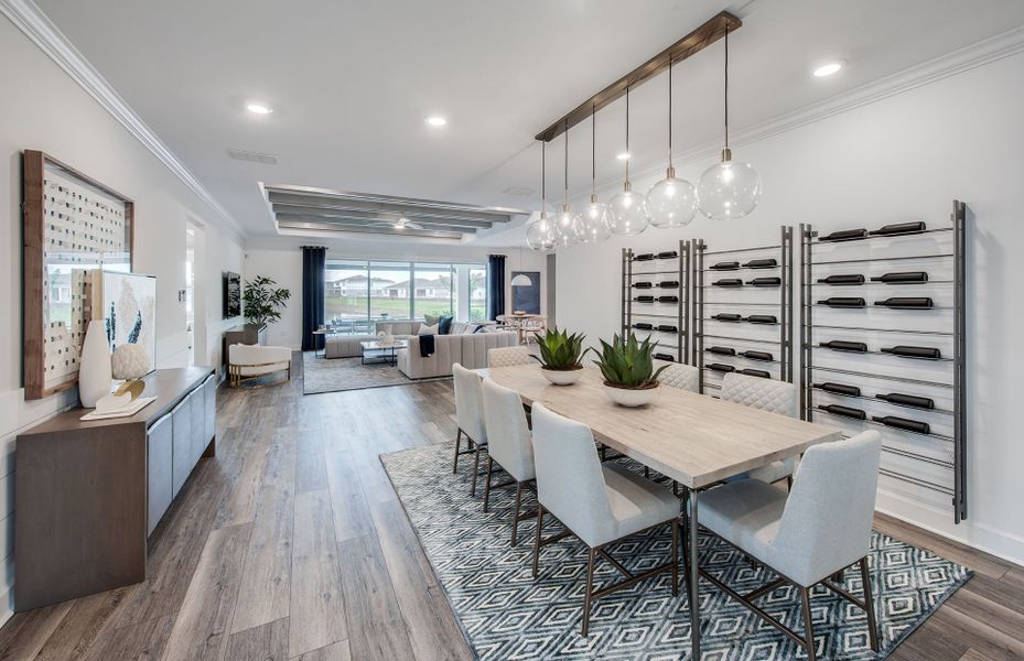 Designated dining area Designated dining area