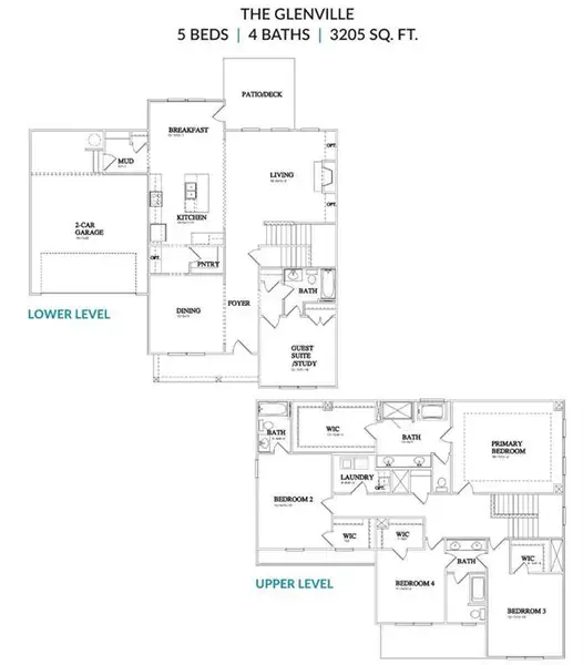 2D floor plan layout of this home in , Buford, GA (Image 2). 2D floor plan layout of this home in , Buford, GA (Image 2).