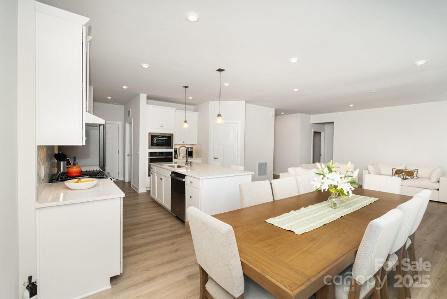Furnished interior view inside a new home in , Monroe (Image 18).
