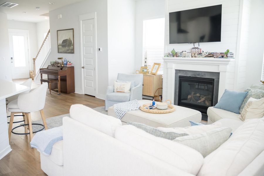 Furnished interior view inside a new home in Carnes Crossroads, Summerville (Image 30).