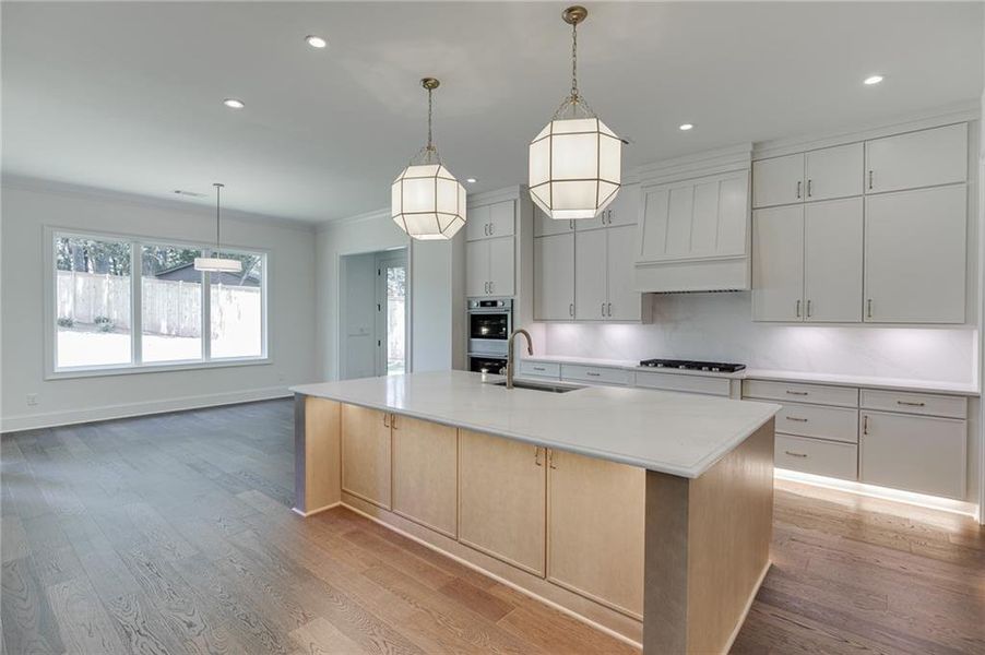 Furnished interior view inside a new home in , Buford (Image 7).