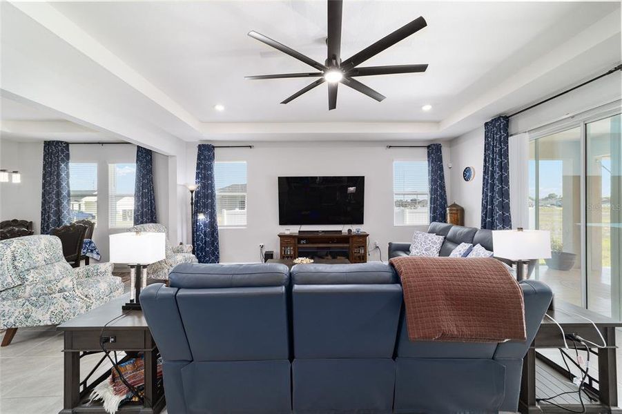 Furnished interior view inside a new home in Brookhaven, Ocala (Image 16).