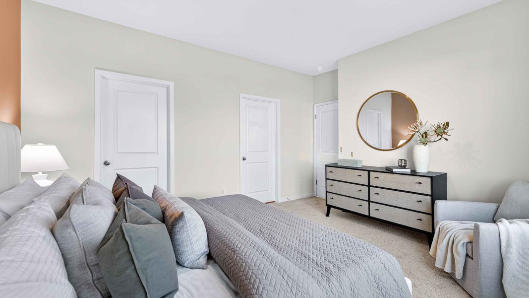 Furnished interior view inside a new home in Stanton, Richburg (Image 15).