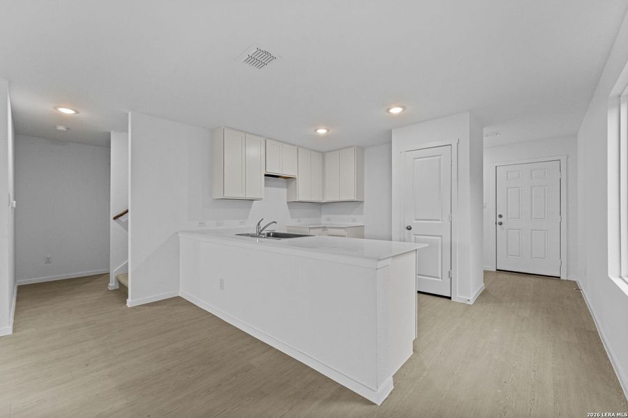 Furnished interior view inside a new home in Randolph Crossing, Converse (Image 7).