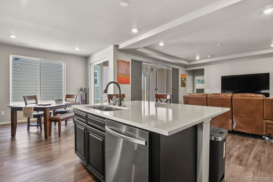 Furnished interior view inside a new home in , Colorado Springs (Image 18).