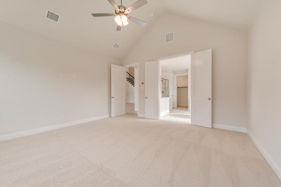 Spacious, unfurnished interior of a new home in Somercrest, Midlothian (Image 25).