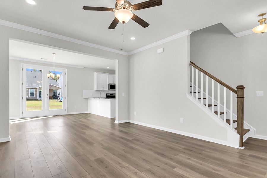 Spacious, unfurnished interior of a new home in Abbey Walk, Moncks Corner (Image 17). Spacious, unfurnished interior of a new home in Abbey Walk, Moncks Corner (Image 17).