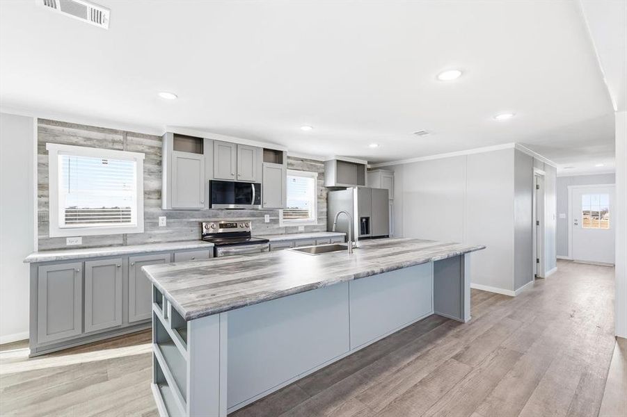 Furnished interior view inside a new home in , Gordonville (Image 7).