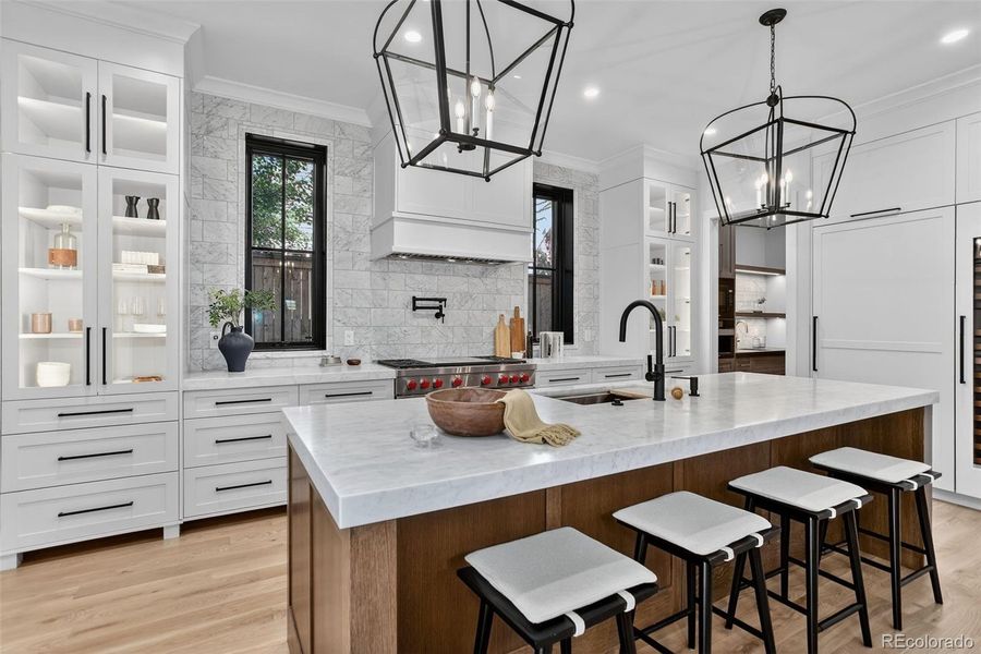Furnished interior view inside a new home in , Denver (Image 3). Furnished interior view inside a new home in , Denver (Image 3).