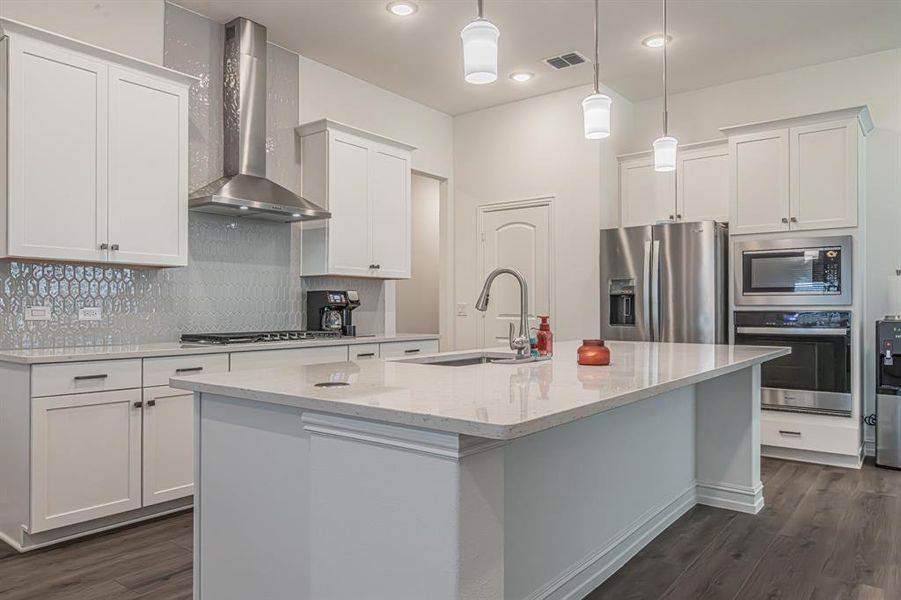 Furnished interior view inside a new home in Westside Preserve, Midlothian (Image 29).