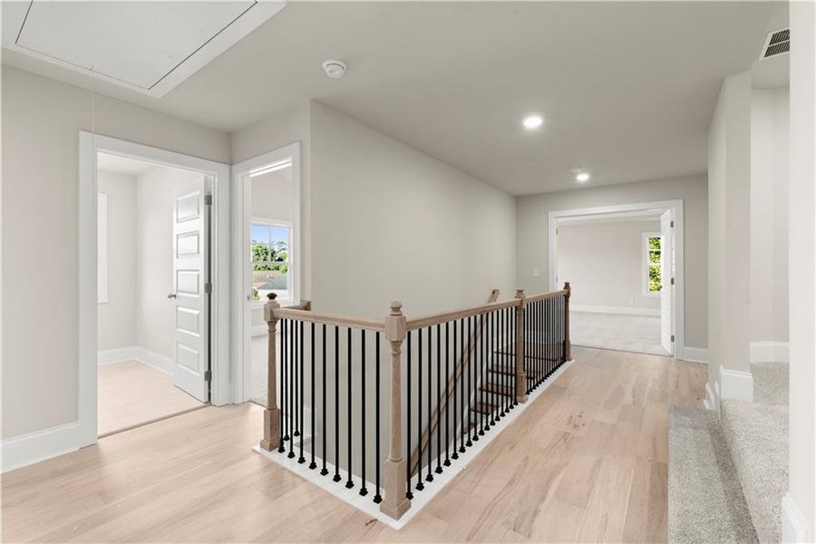 Spacious, unfurnished interior of a new home in , Covington (Image 39).