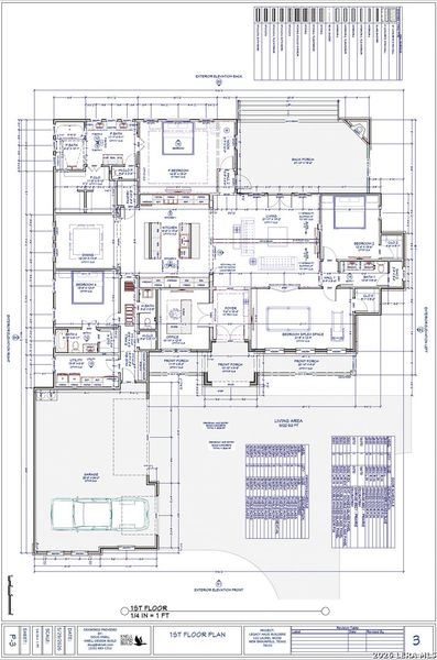 2D floor plan layout of this home in , New Braunfels, TX (Image 4).
