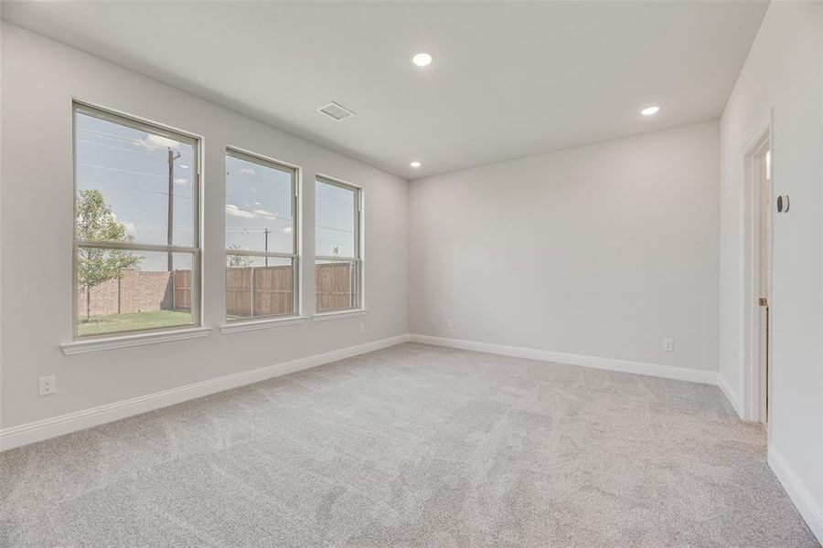 Spacious, unfurnished interior of a new home in Arbors at Legacy Hills, Celina (Image 15). Spacious, unfurnished interior of a new home in Arbors at Legacy Hills, Celina (Image 15).