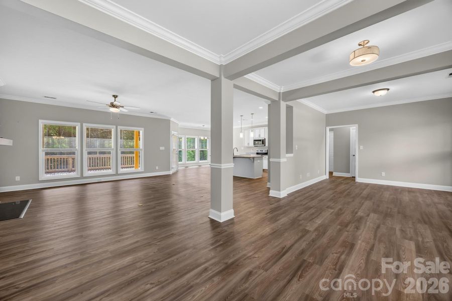 Spacious, unfurnished interior of a new home in , Reidsville (Image 29).